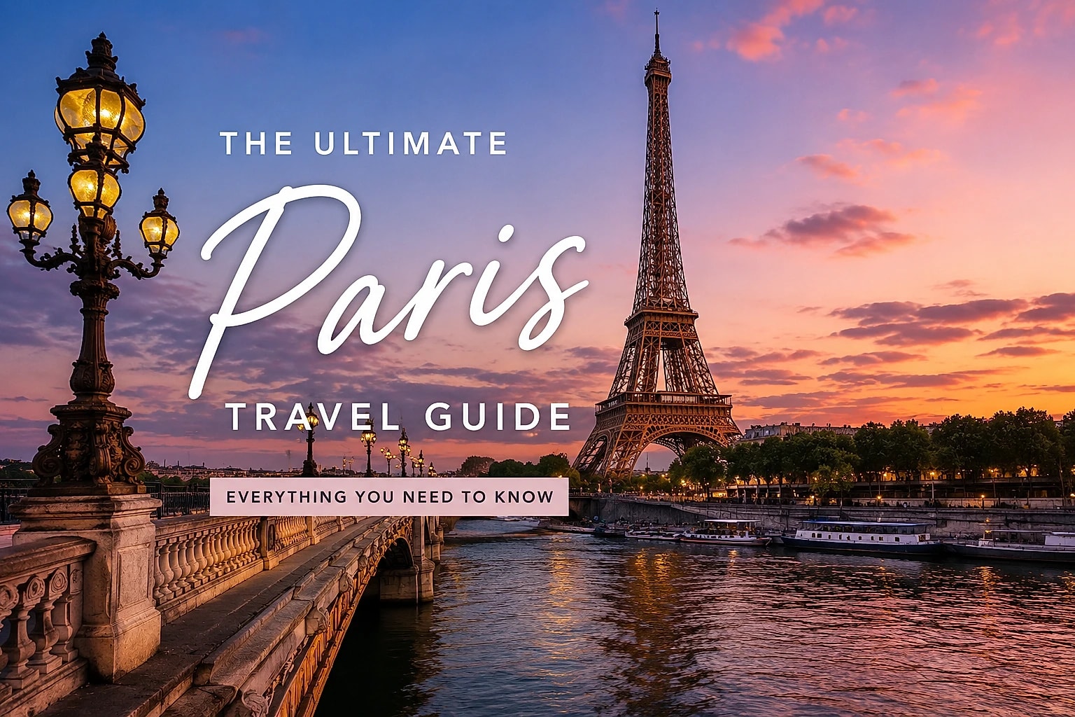 The Ultimate Paris Travel Guide: Everything You Need for an Unforgettable Trip