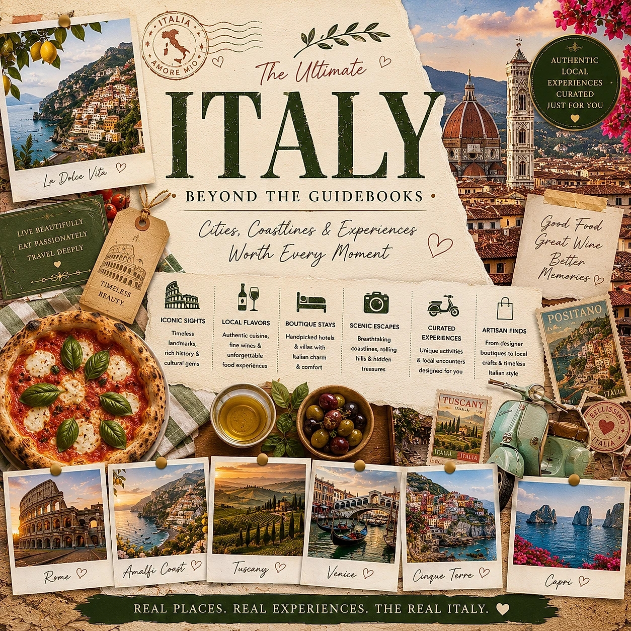 Italy Beyond the Guidebooks: Cities, Coastlines & Experiences Worth Every Moment