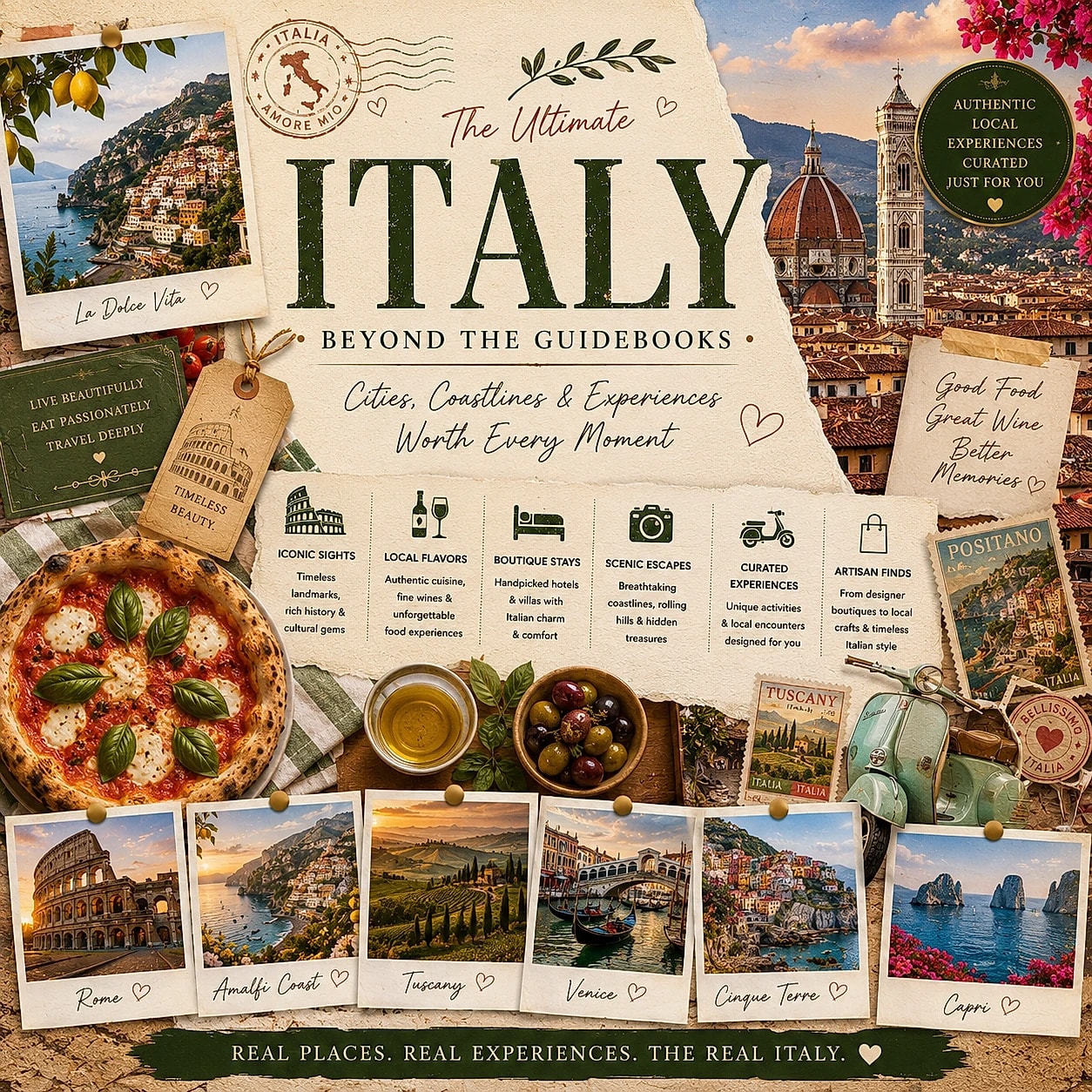 Italy Beyond the Guidebooks: Cities, Coastlines & Experiences Worth Every Moment
