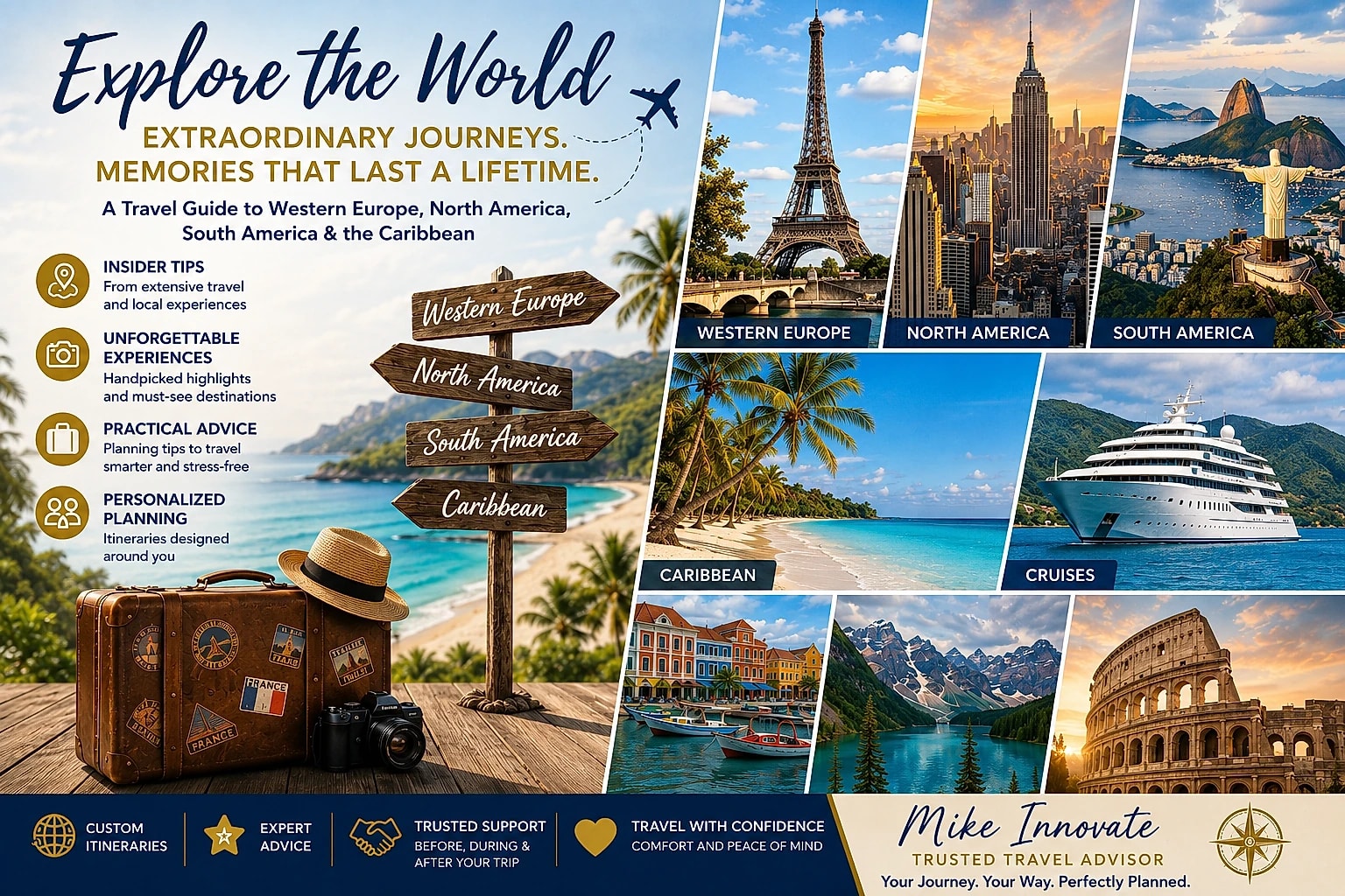 A Travel Guide to Multiple Destinations