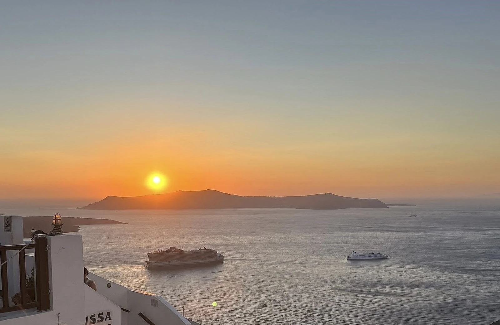 Sizzling Santorini Sunsets