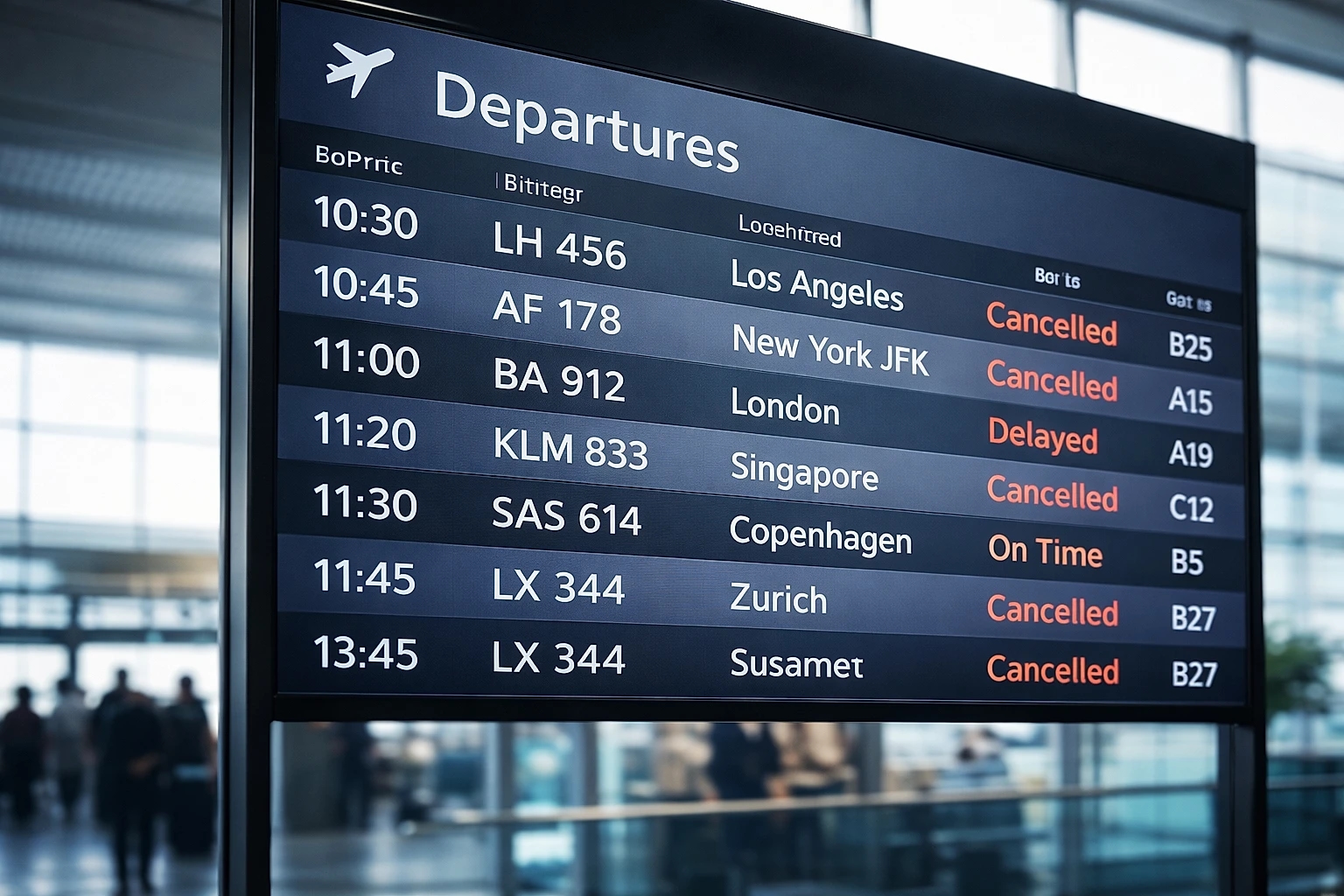 Flight Cancelled & Missed Connection: What Travelers Should Know