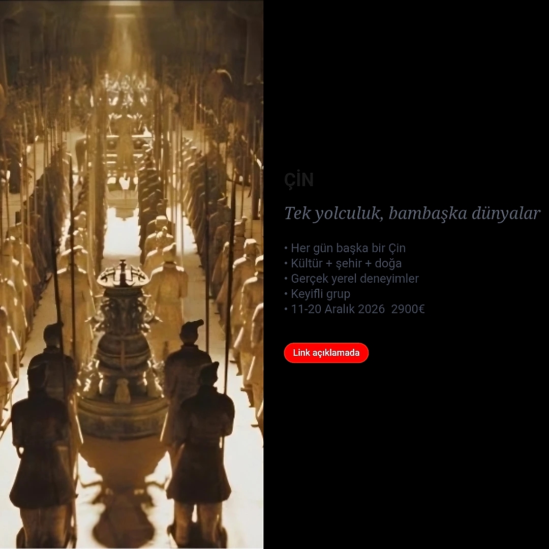 ÇİN: 11-20 Ağustos 2026