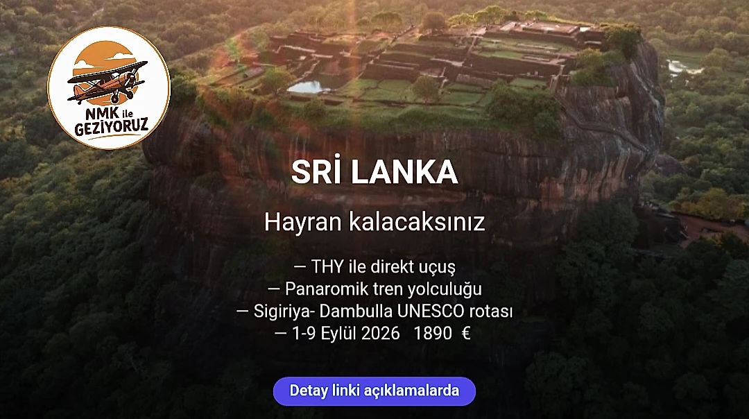 1-9 EYLÜL 2026 SRİ LANKA