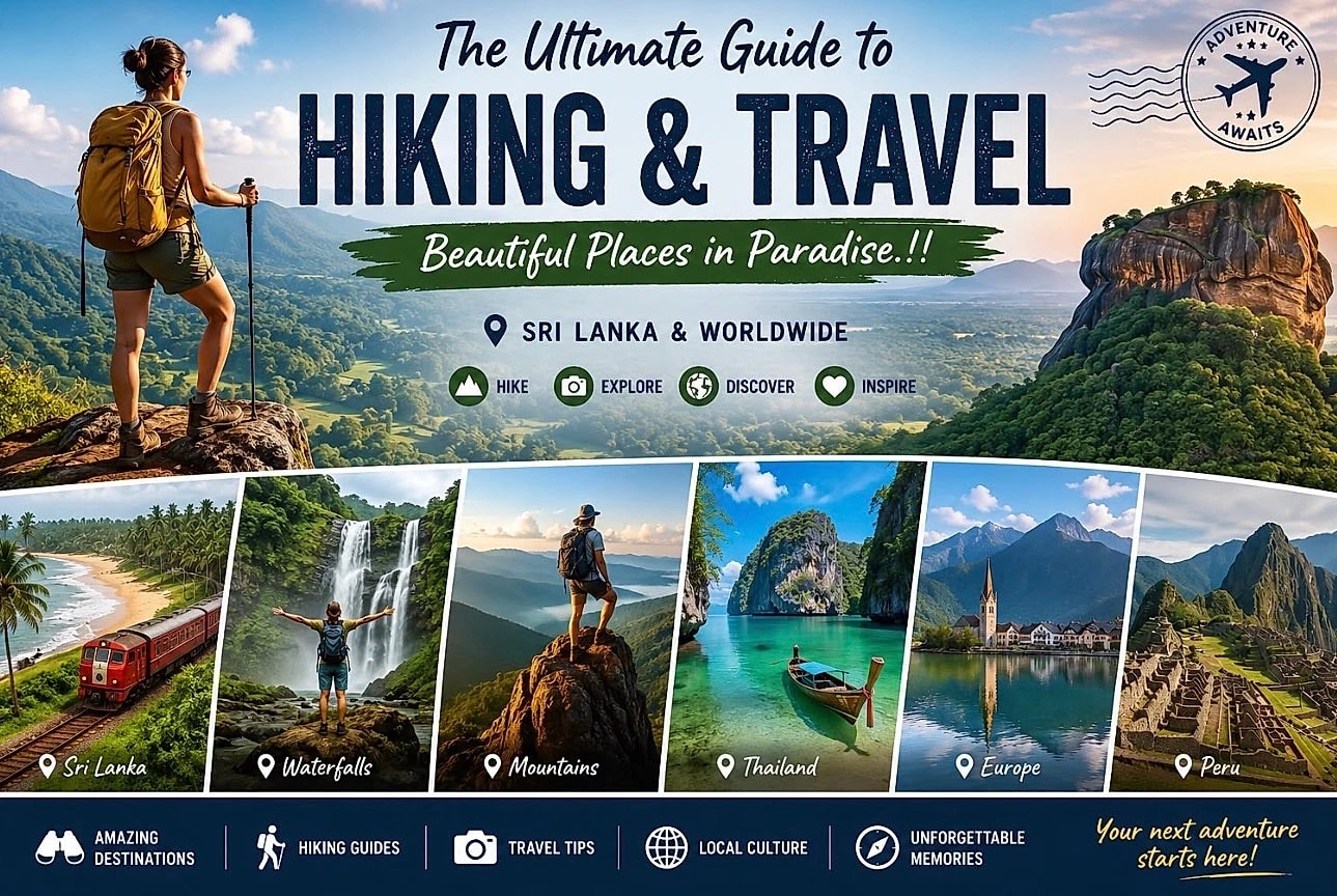 The ultimate Guide to Hiking paradise & Travel Beautiful places ..🌴⛰️