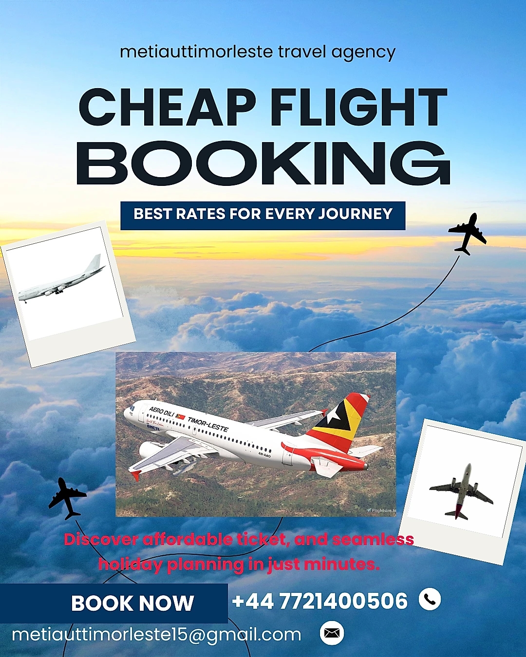 Contact hau ba ita boot sira nia viagen ba Timor Leste no hotel iha bali