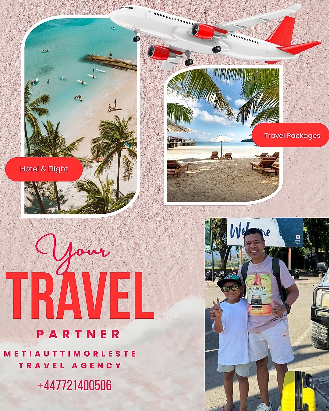 Contact me for your holiday !!!!!!! Flight and Hotel