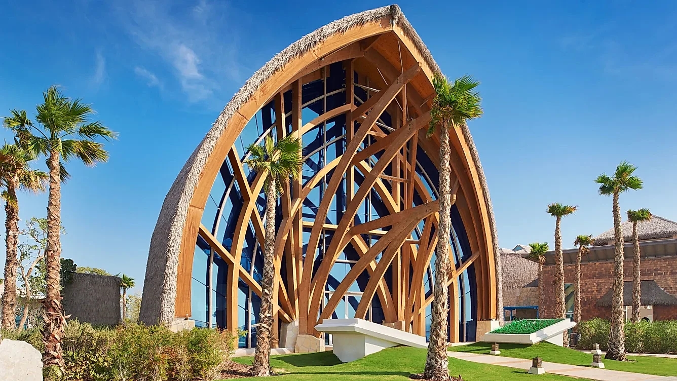 Beach vacation in the middle east