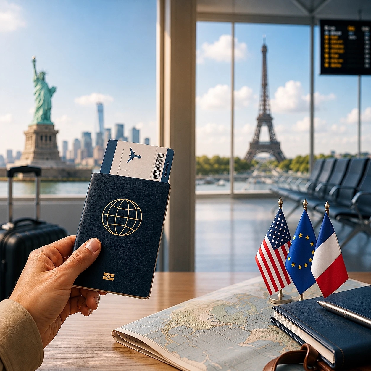 Visas para EE.UU. y Europa: lo que debes tener claro antes de empezar