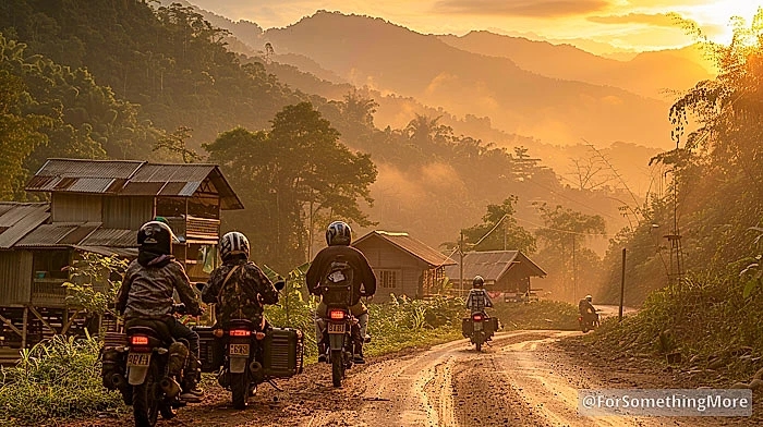 Motorbiking in Thailand