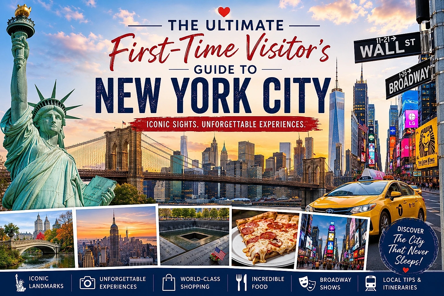 🗽 The Ultimate First-Time Visitor's Guide to New York City