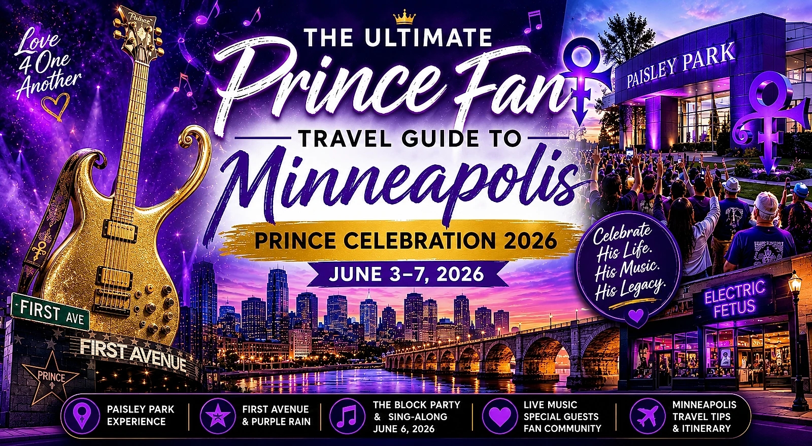 💜 The Ultimate Prince Fan Travel Guide to Minneapolis