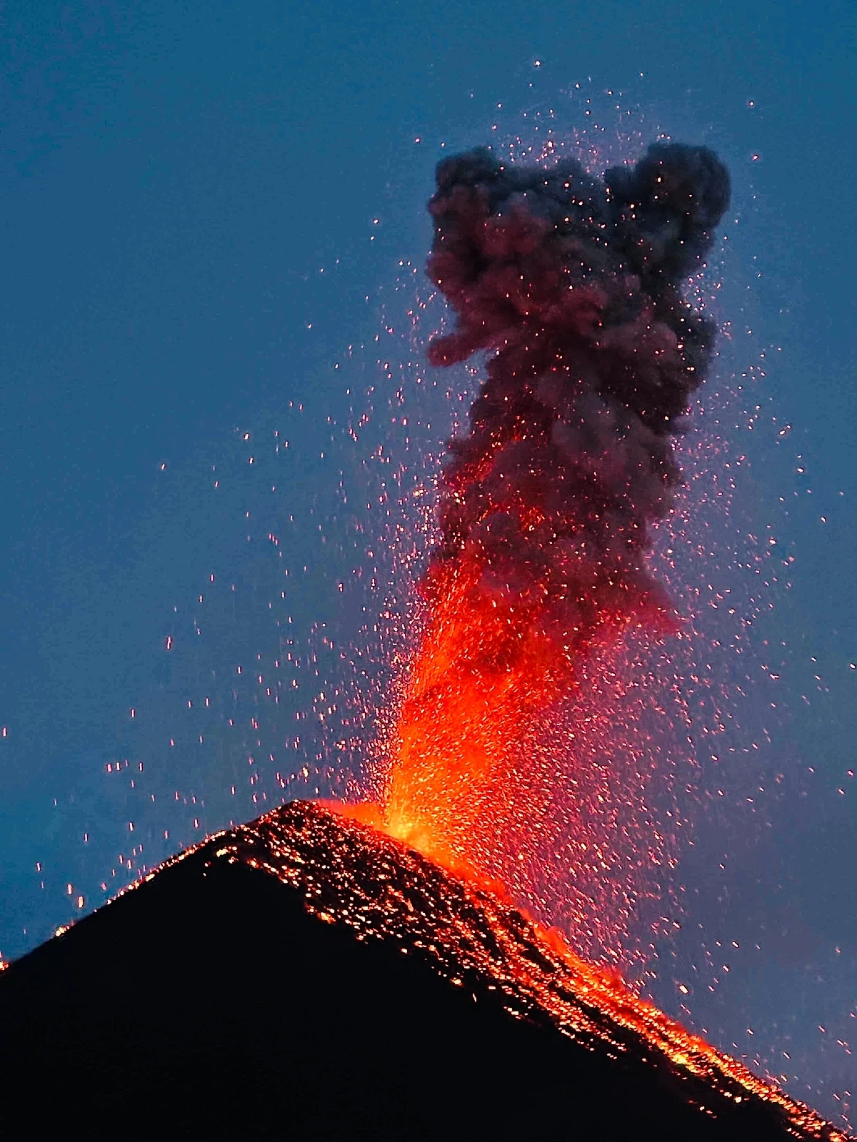 Get steps away from an active volcano. yes you heard that right!