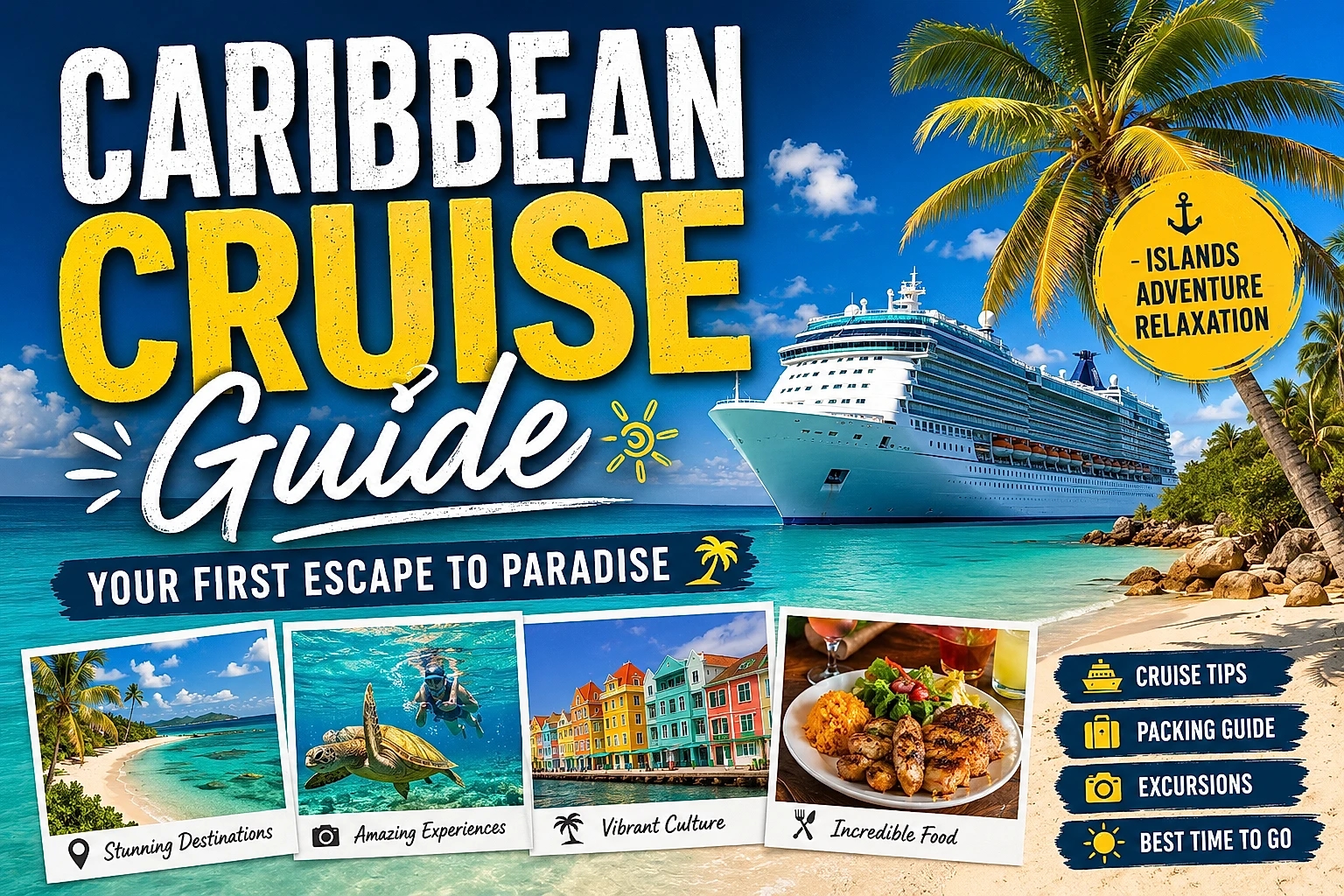 The Ultimate Caribbean Cruise Guide 2026: Your First Escape to Paradise 🌴🚢